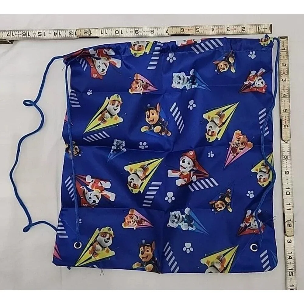 Paw Patrol Is On A Roll School Backpack W/ Side Pockets Lunch Gadget 5 Piece Set